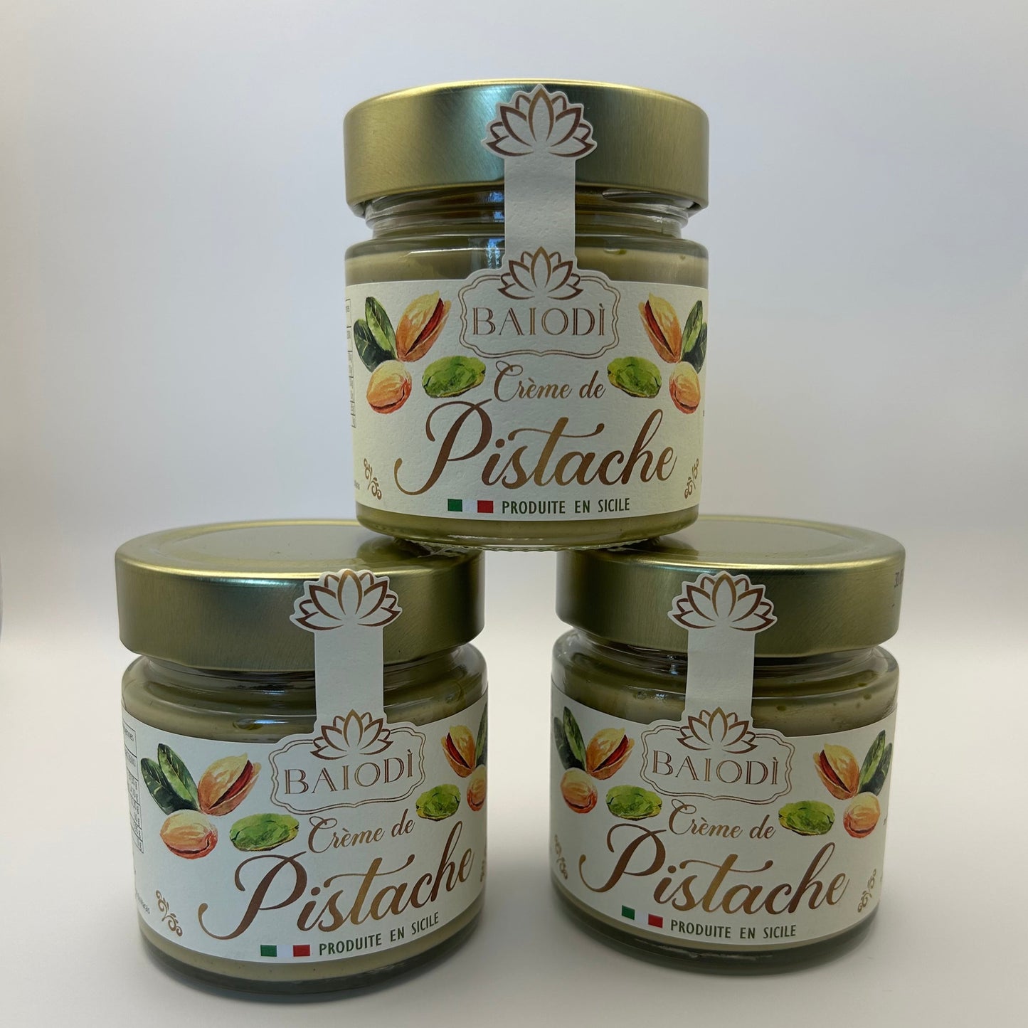 Crème de Pistache Artisanale – 100% Pistaches de Sicile