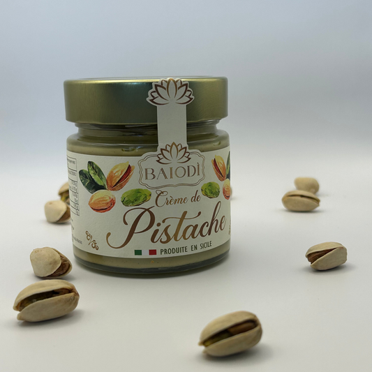 Crème de Pistache Artisanale – 100% Pistaches de Sicile
