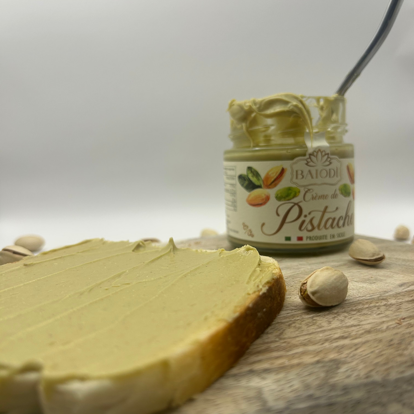 Crème de Pistache Artisanale – 100% Pistaches de Sicile
